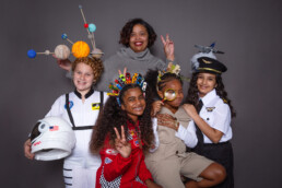 Dr. Kimberly S Clay, CEO and Founder of Play Like a Girl with four young girls who STEM; an astronaut, race car driver, paleontologist, and pilot.
